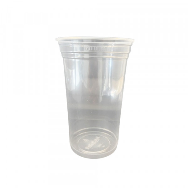 Copo PP Transparente Liso Totalplast 550ml - Caixa Com 1000 Unidades