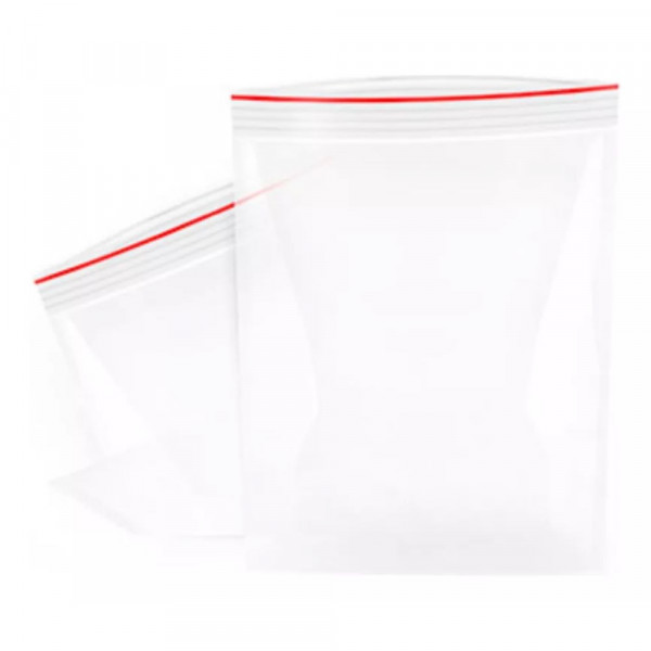 Saco ZipLock 10x15cm - Pacote Com 50 Unidades