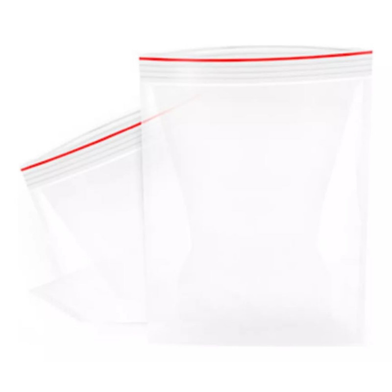 Saco ZipLock 10x15cm - Pacote Com 50 Unidades